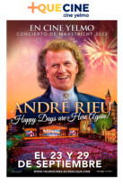 ANDRÉ RIEU 2022: HAPPY DAYS ARE HERE AGAIN 2D VOSE